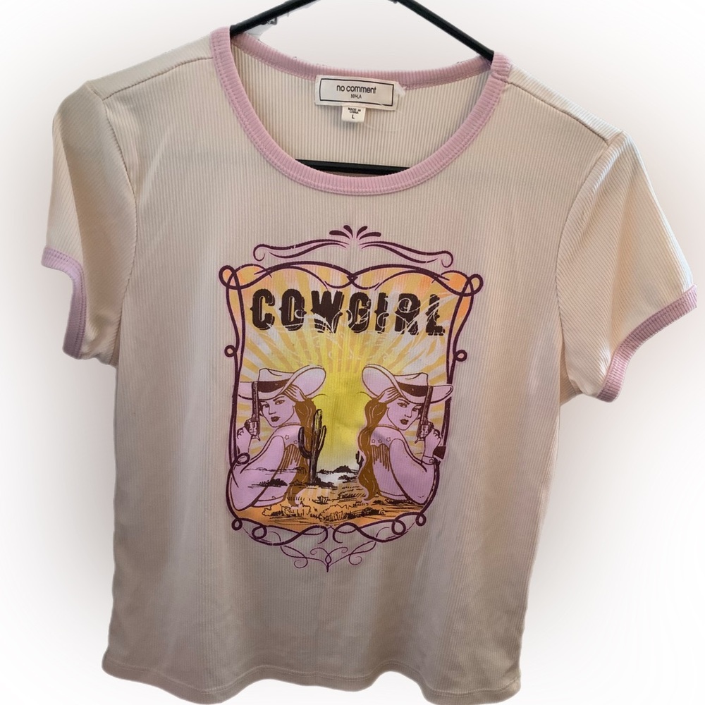 CowGirl Cropped Sweater